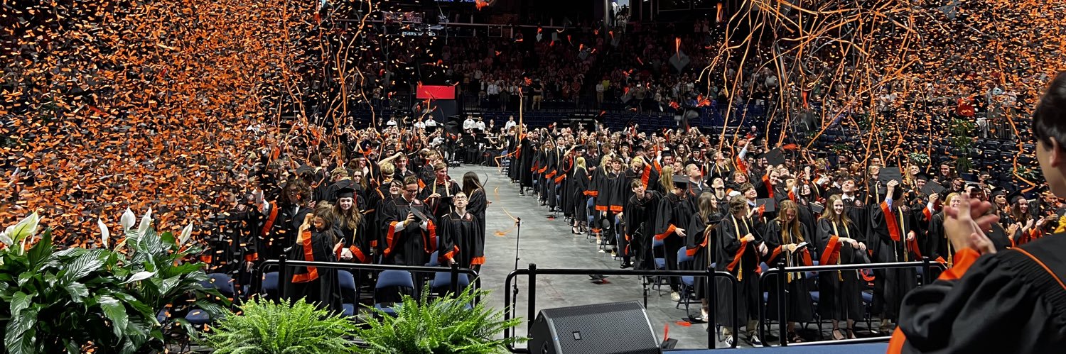 Loveland High School's banner