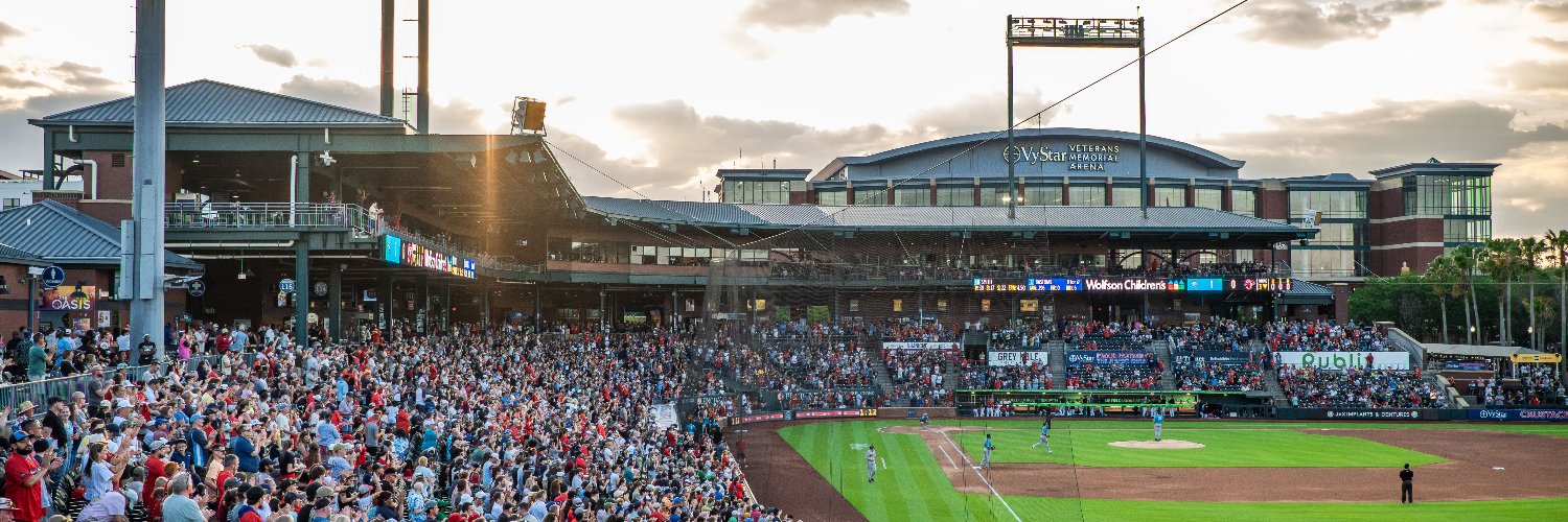 Jacksonville Jumbo Shrimp's banner