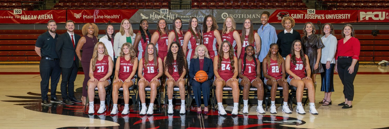 Saint Joseph's WBB's banner