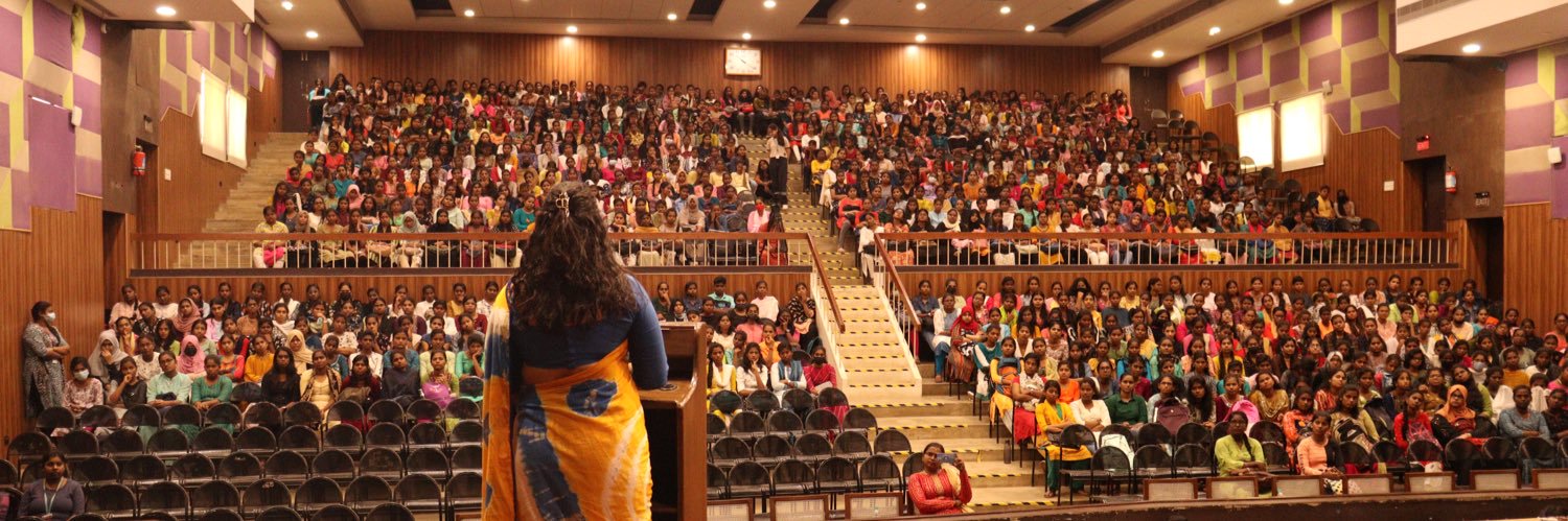 Sneha Mohandoss's banner