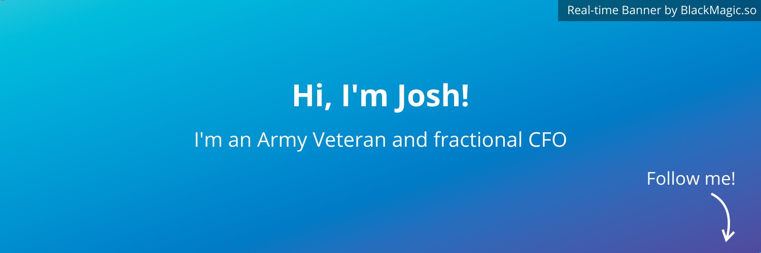 Josh's banner