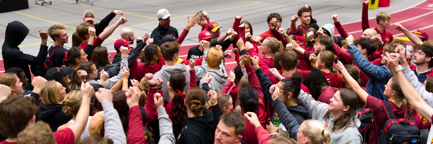 Iowa State Track & XC's banner