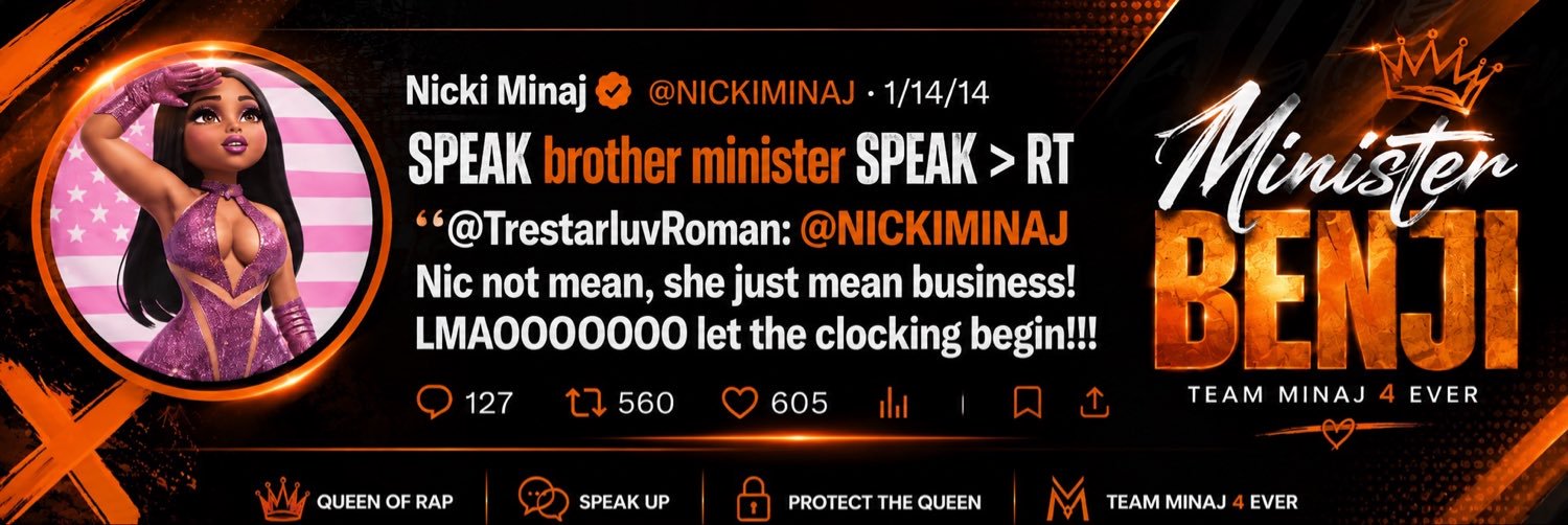 Minister Benji 😈♍️'s banner