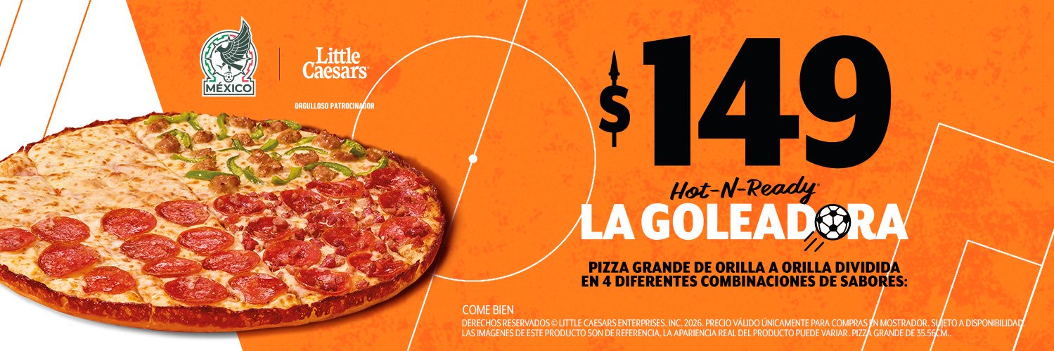 Little Caesars Pizza's banner