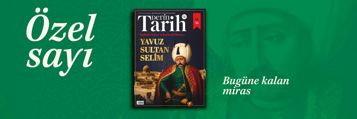 Derin Tarih Dergisi's banner