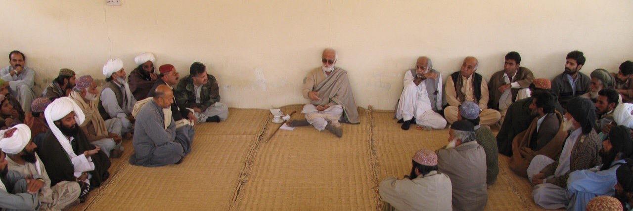 Brahumdagh Bugti's banner
