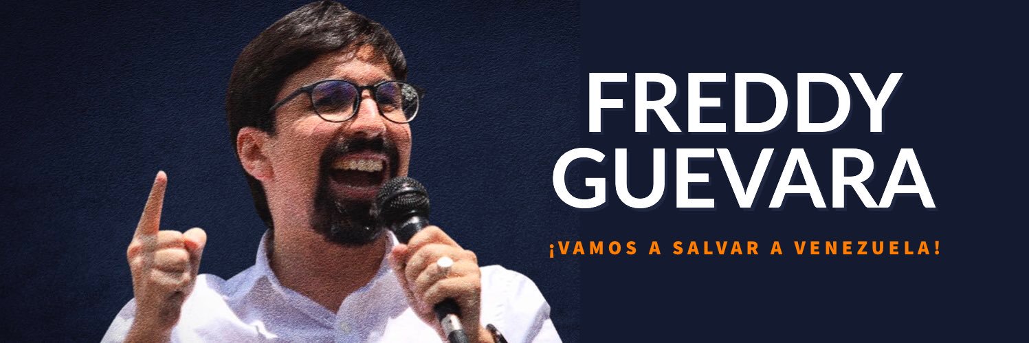 Freddy Guevara's banner