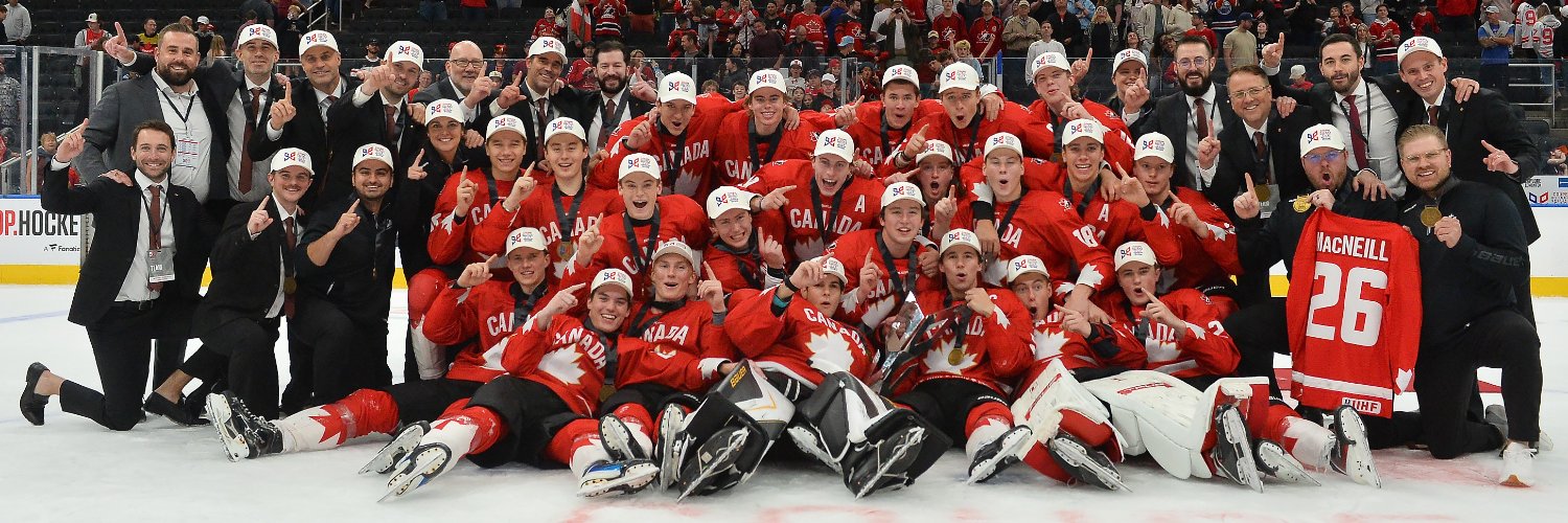 Hlinka Gretzky Cup's banner