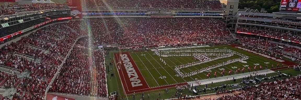 University of Arkansas Bands's banner