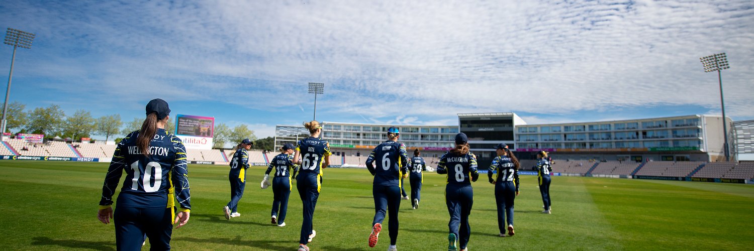 Hampshire Cricket's banner