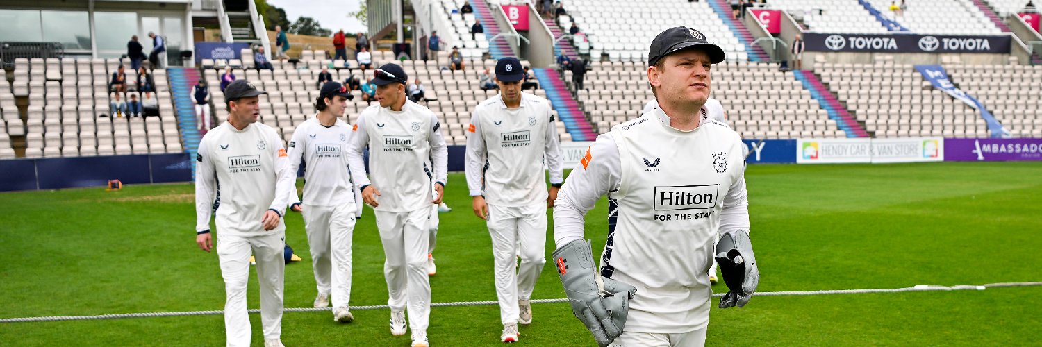 Hampshire Cricket's banner