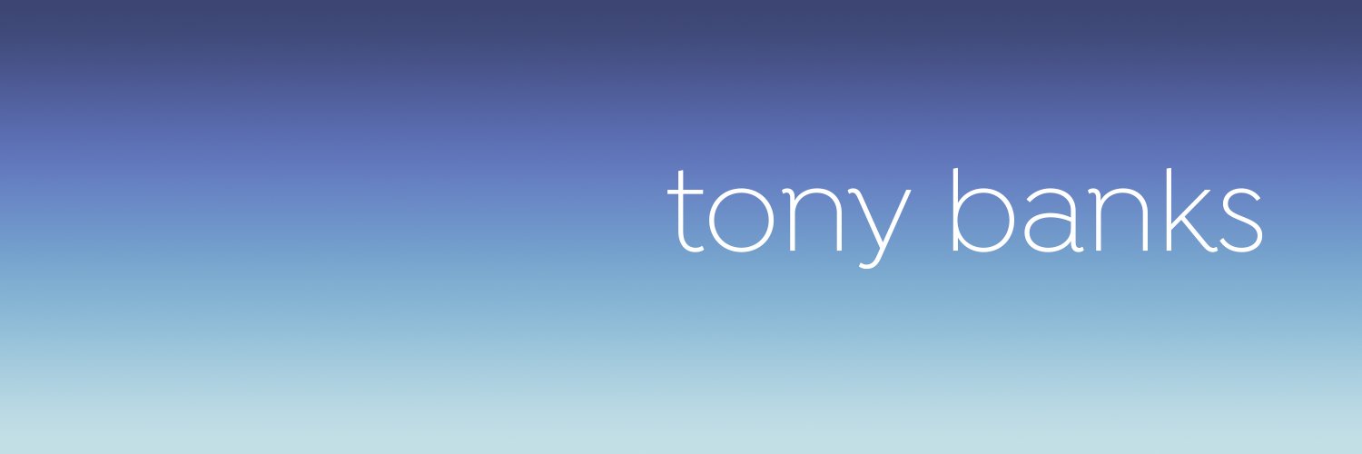 Tony Banks's banner