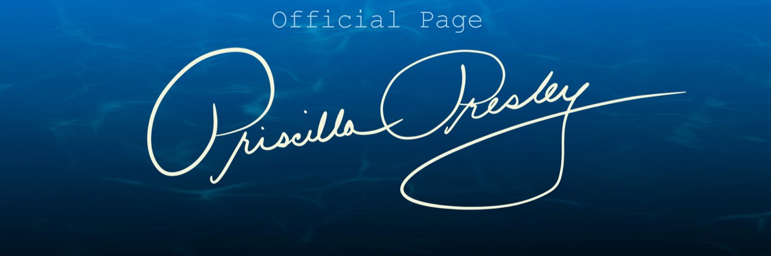 Priscilla Presley's banner