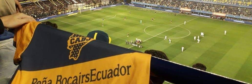 Boca Juniors Ecuador's banner
