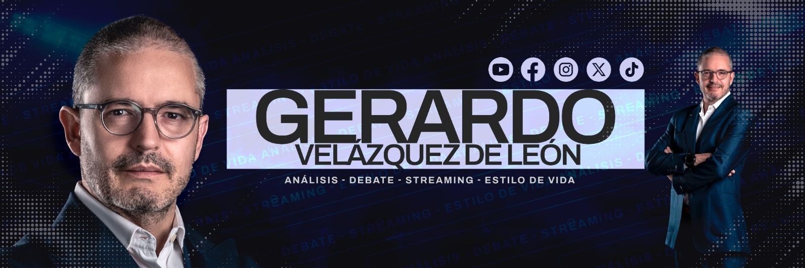 Gerardo Velázquez de León's banner