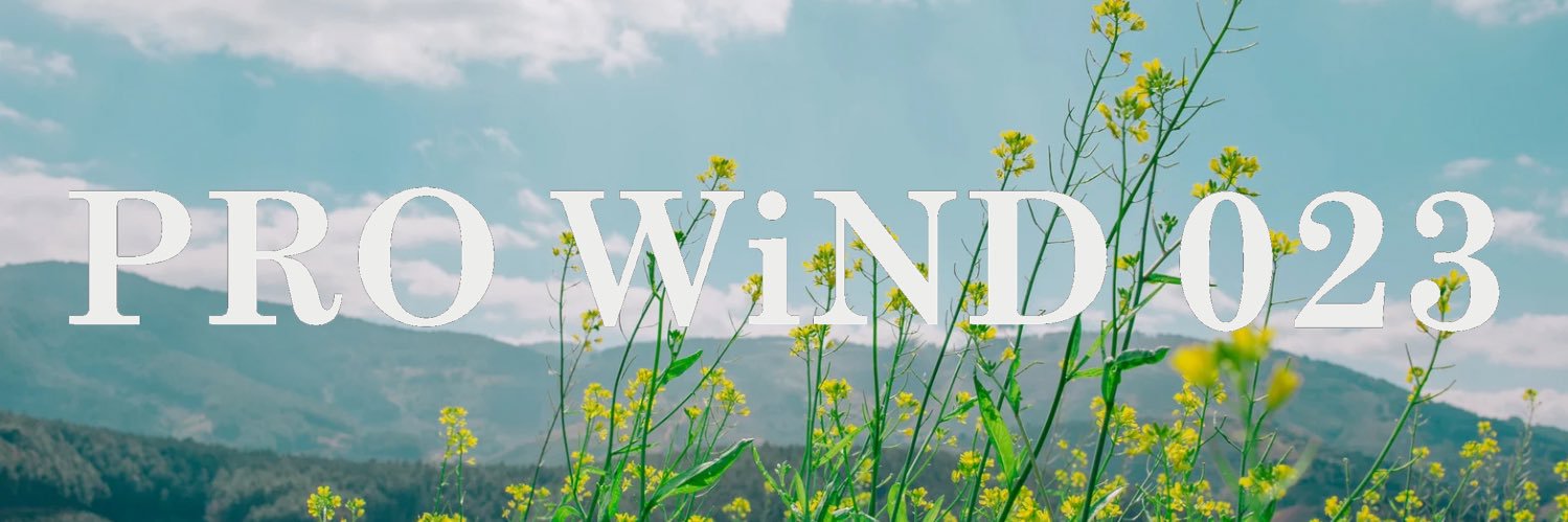 PRO WiND 023 🌾(プロウィンド 023 公式)'s banner