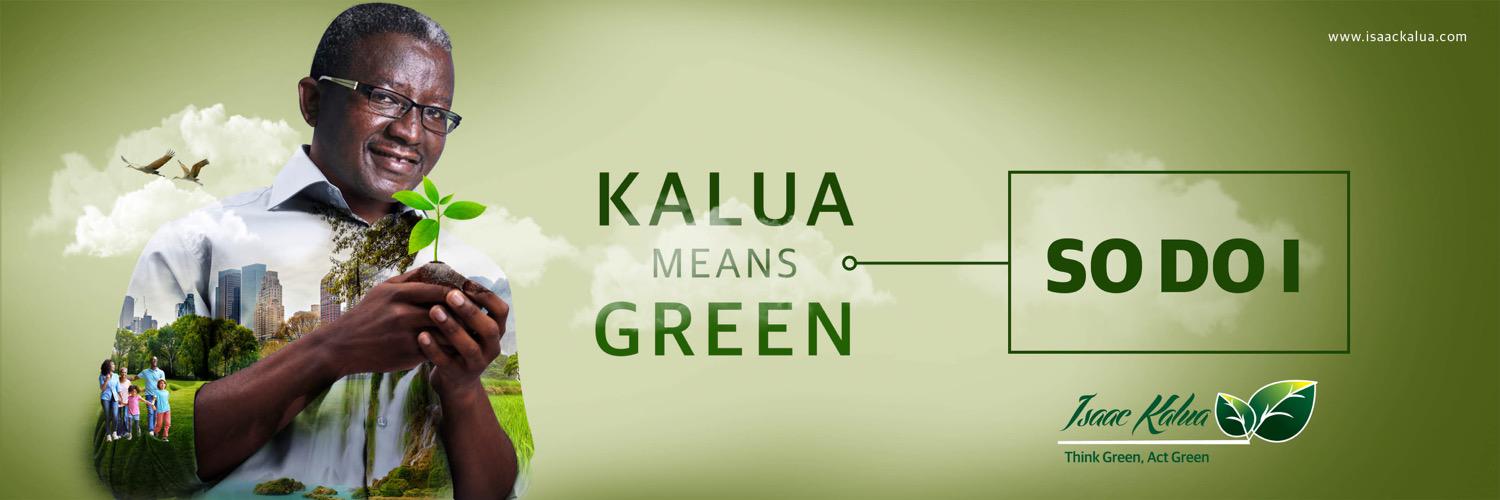 Dr. Isaac Kalua Green's banner