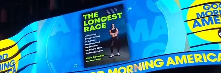 Kara Goucher's banner