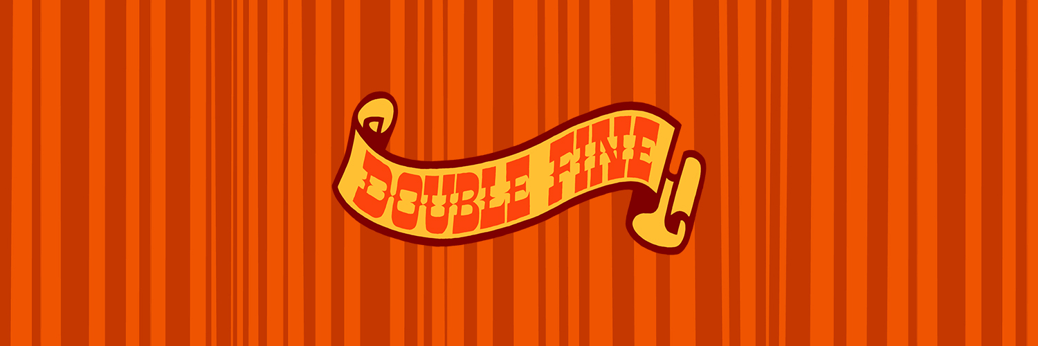 Double Fine's banner