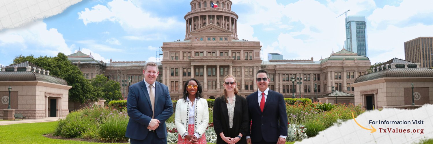 Texas Values (text txvalues to 797979 for update)'s banner