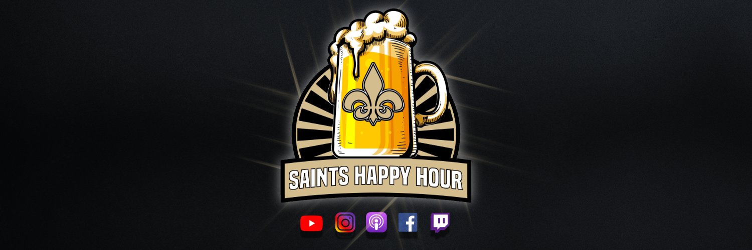 Saints Happy Hour Podcast's banner