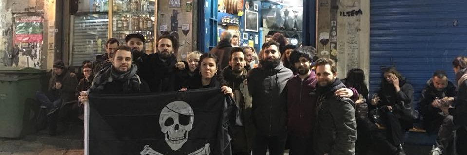 Gregorio Parisi's banner