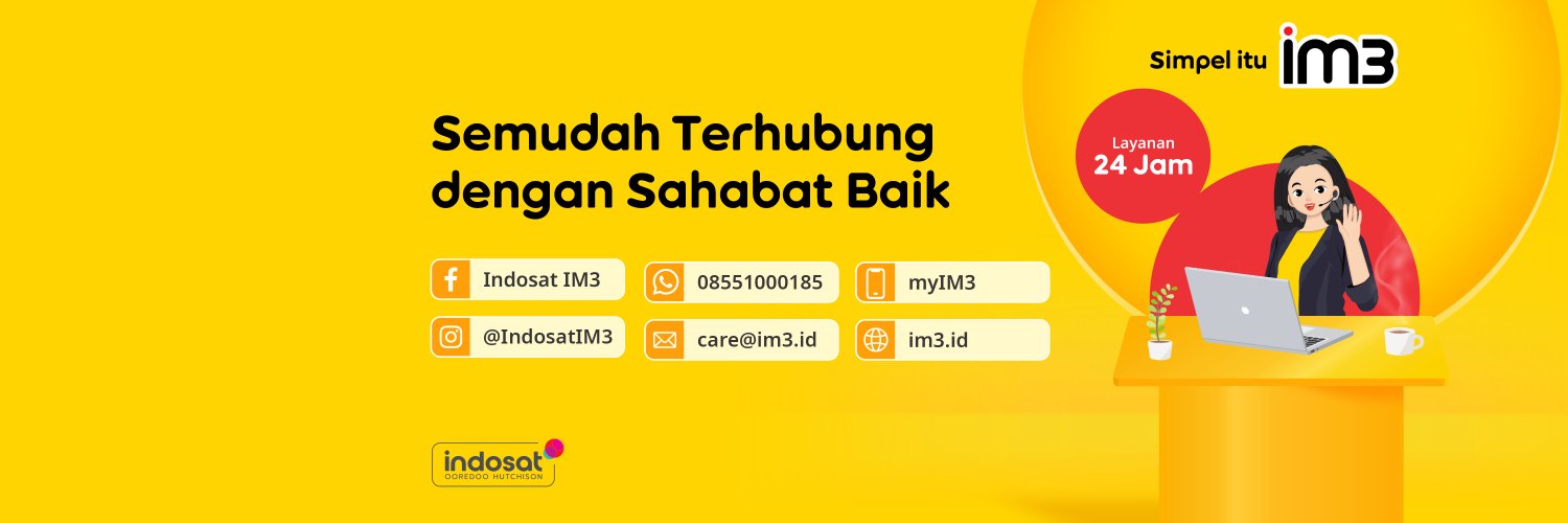 IM3 Care's banner