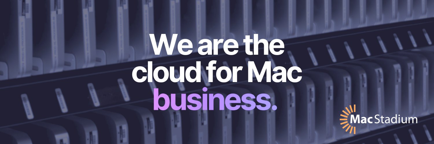 MacStadium's banner