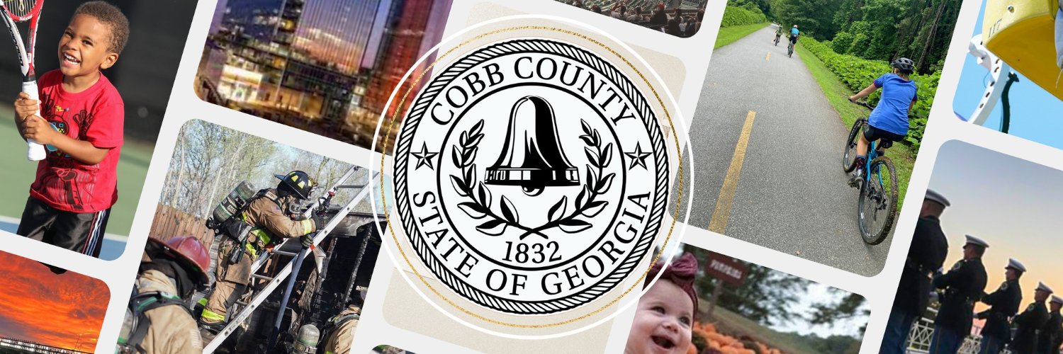 Cobb County, GA's banner