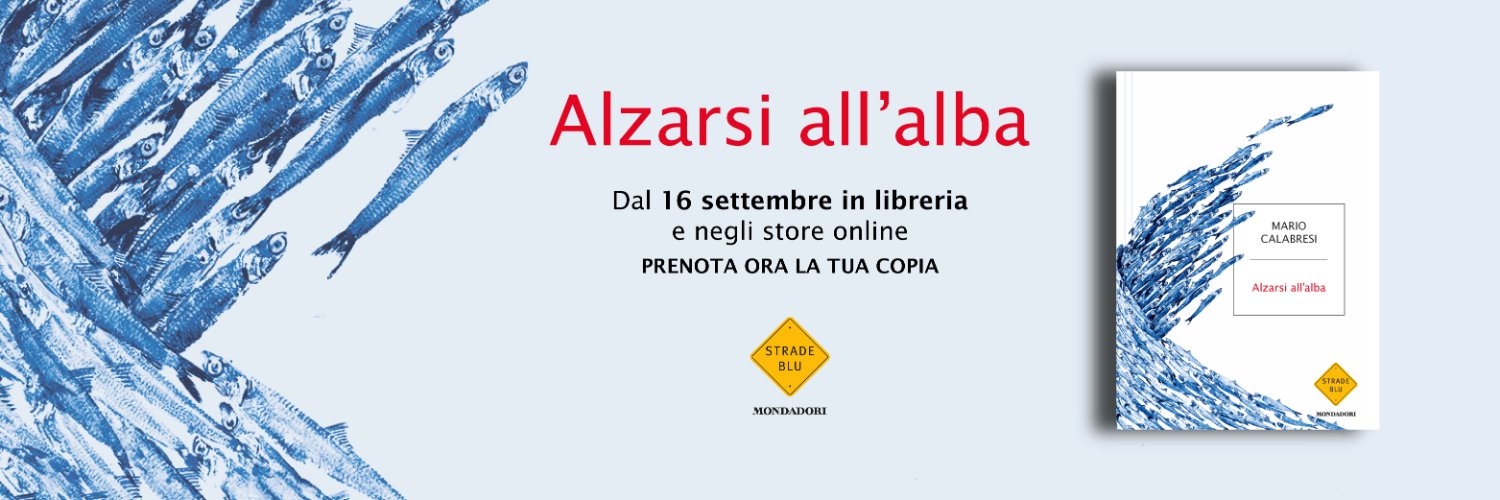 Mario Calabresi's banner