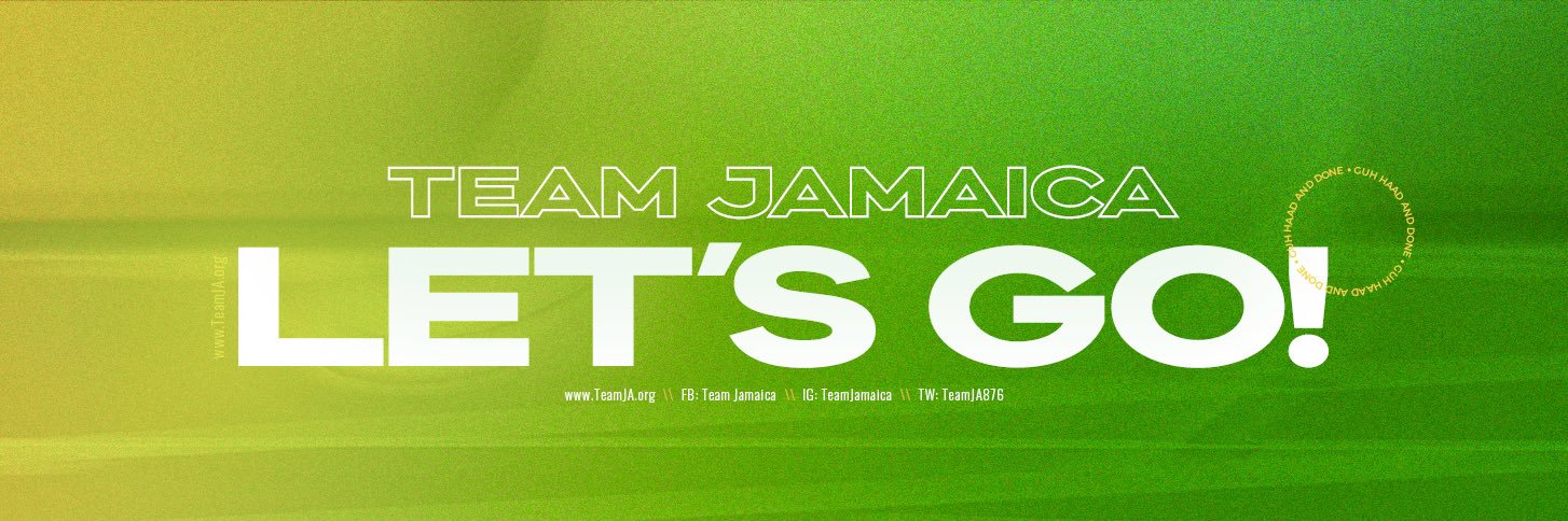Team Jamaica's banner