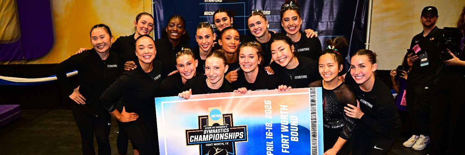 Stanford Gymnastics's banner