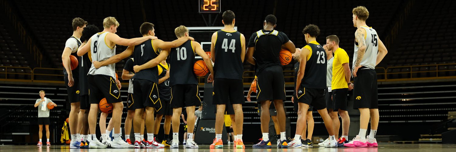 Iowa Men's Basketball's banner