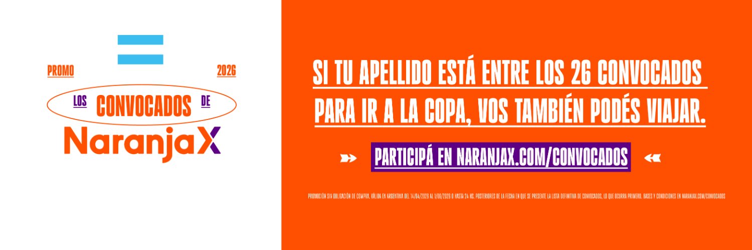 Naranja X's banner