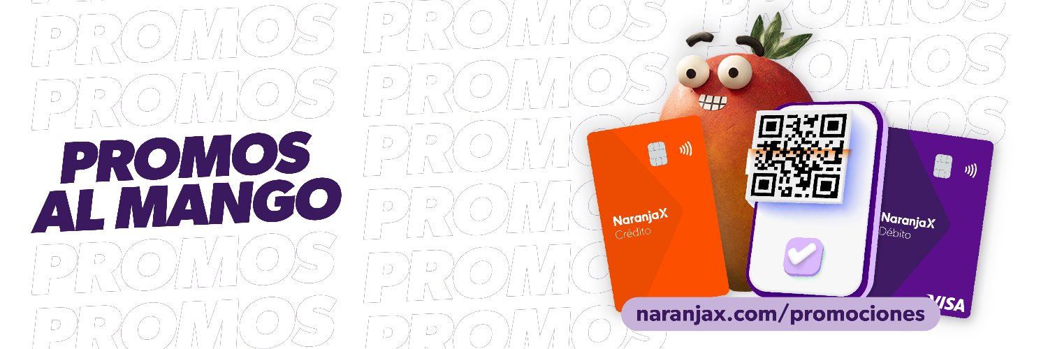 Naranja X's banner