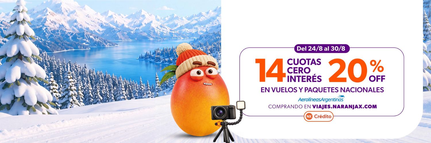 Naranja X's banner