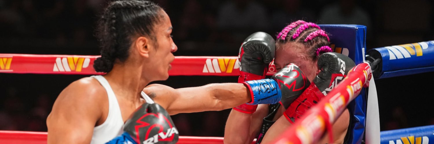 Amanda Serrano's banner