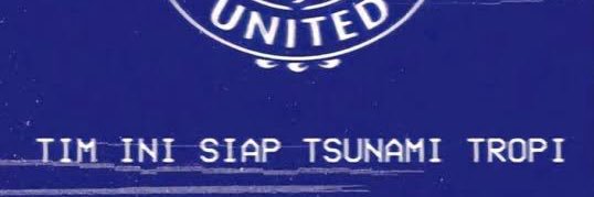 Tukang Siram Rumput Old Trafford's banner