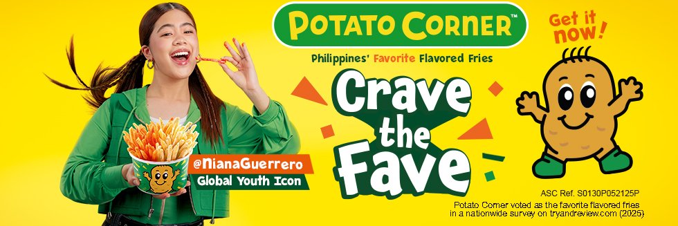 Potato Corner Philippines's banner