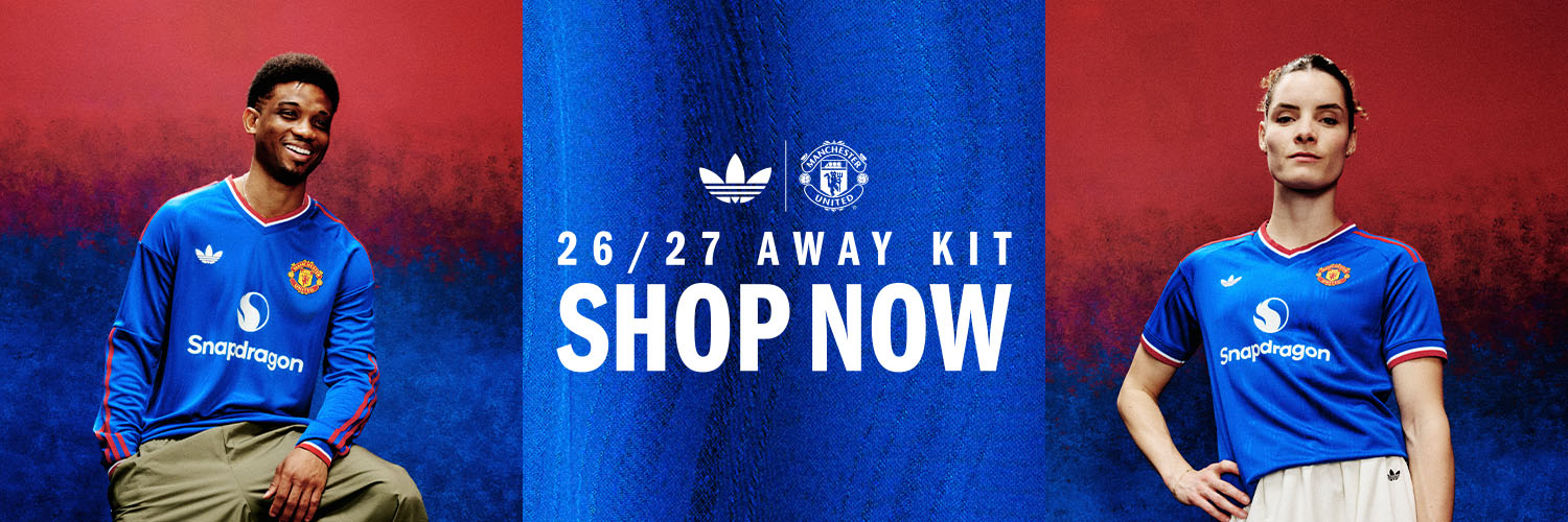 Manchester United's banner