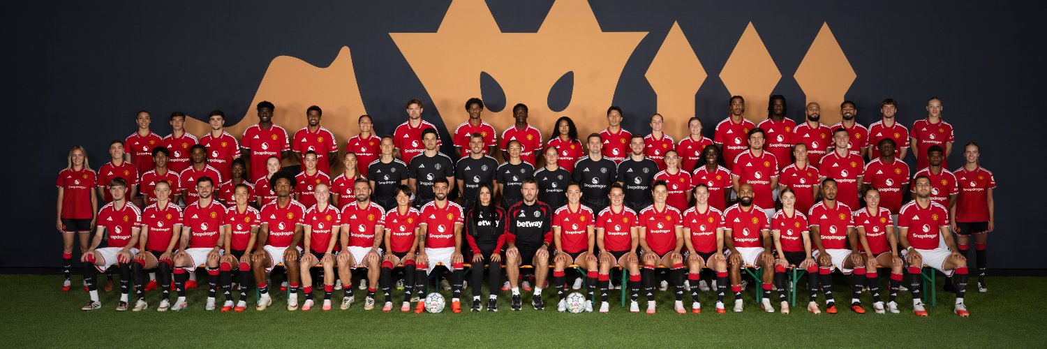 Manchester United's banner