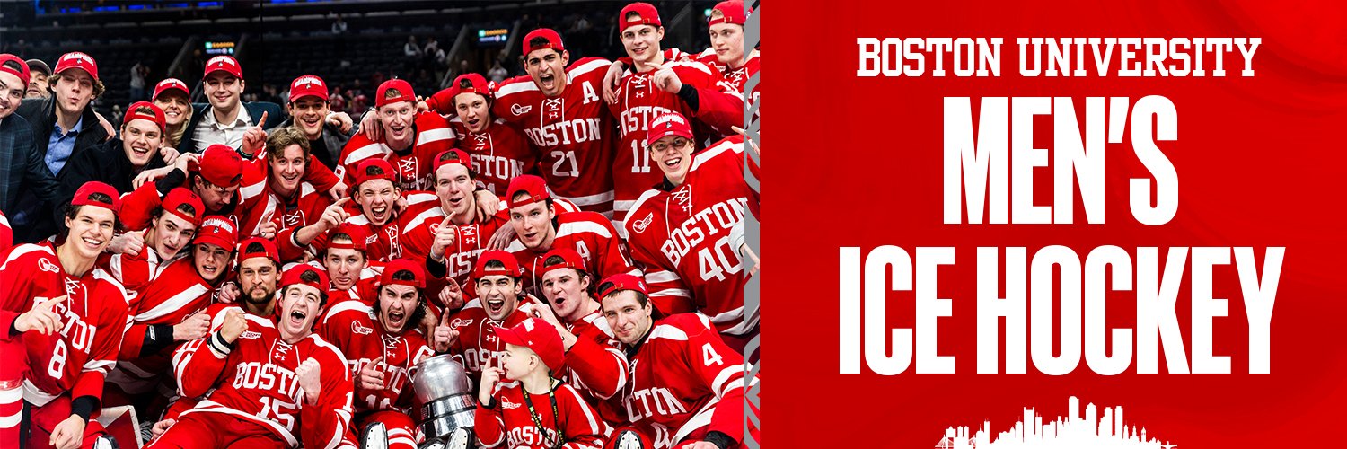 BU Men's Hockey's banner