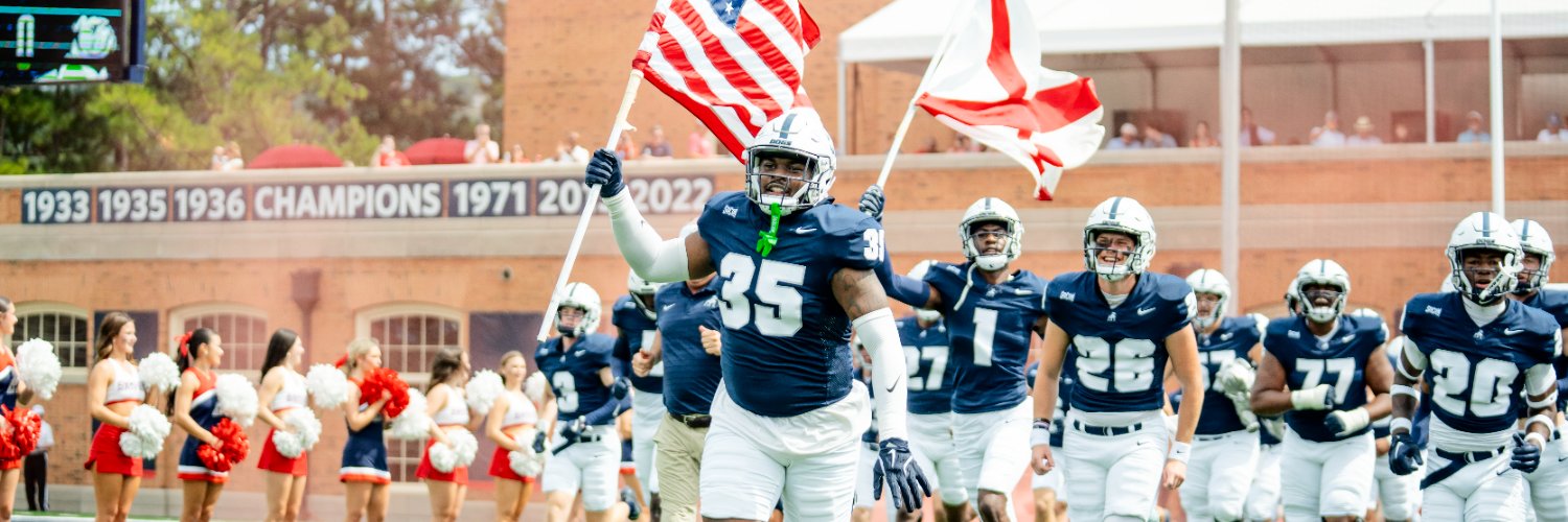 Samford Football's banner