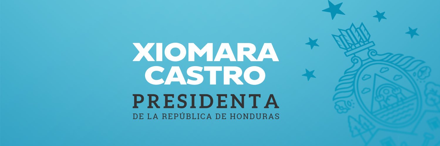 Xiomara Castro de Zelaya's banner