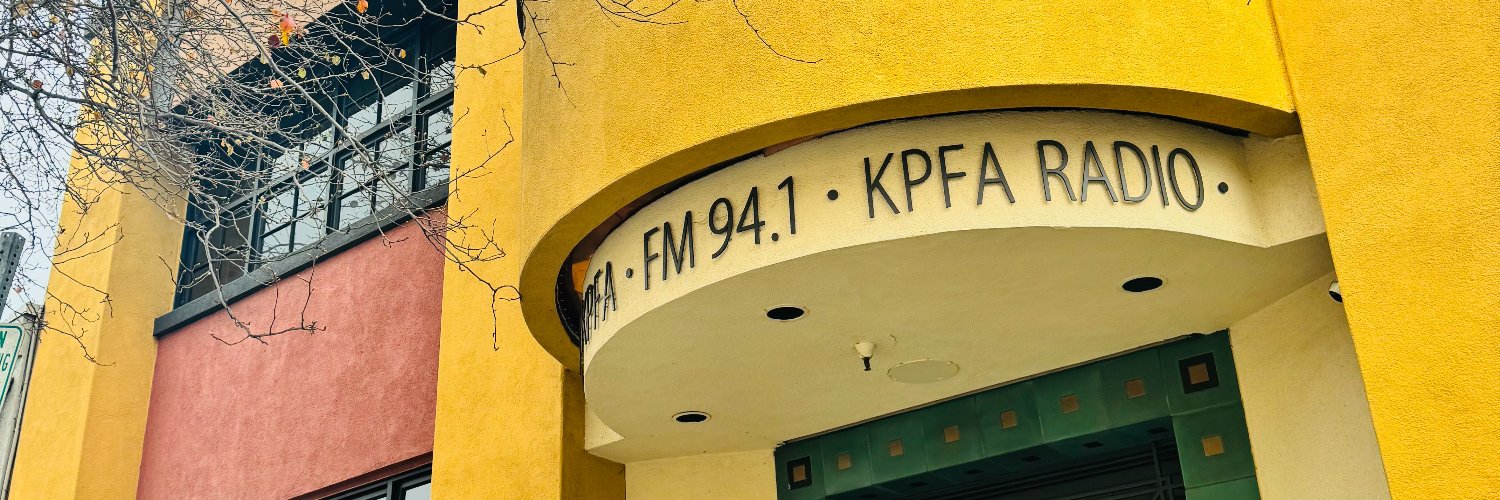 KPFA Radio's banner