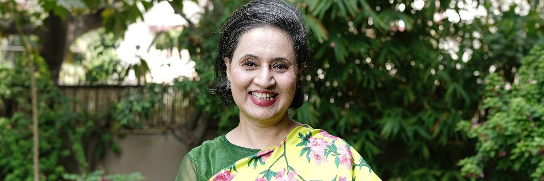 Sagarika Ghose's banner