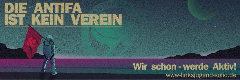 linksjugend Thüringen's banner