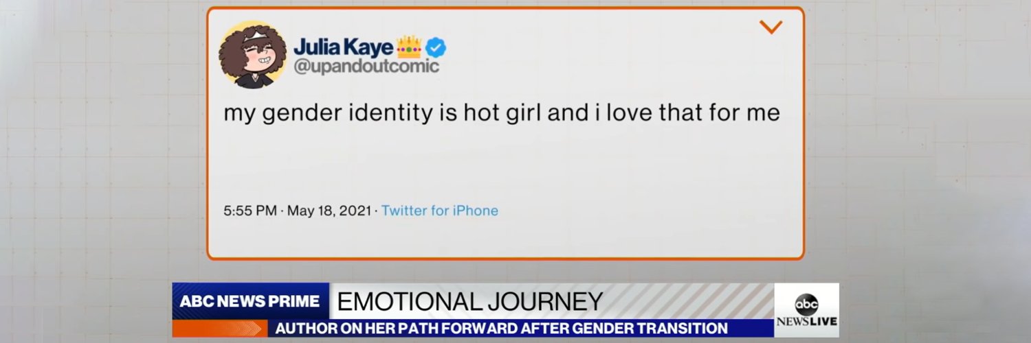Julia Kaye, prettiest girl in the world 🏳️‍⚧️'s banner