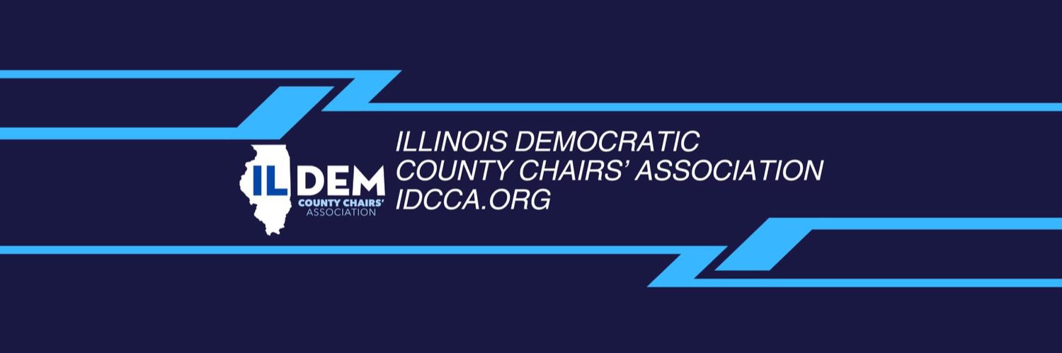 IL Dem County Chairs’ Association's banner