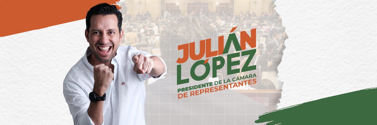 Julián López's banner